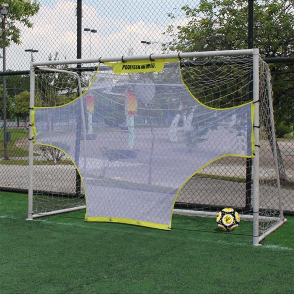 Student Football Training Schuss Tornetz Torhüter üben Fußball Netze Trainer Ausrüstung Spielplatz Fitnessstudio, 5 Personen