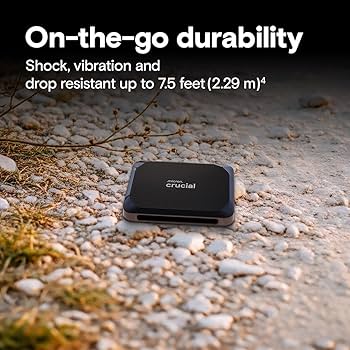 Amazon.com: Crucial X9 4TB Portable SSD, Up to 1050MB/s, USB