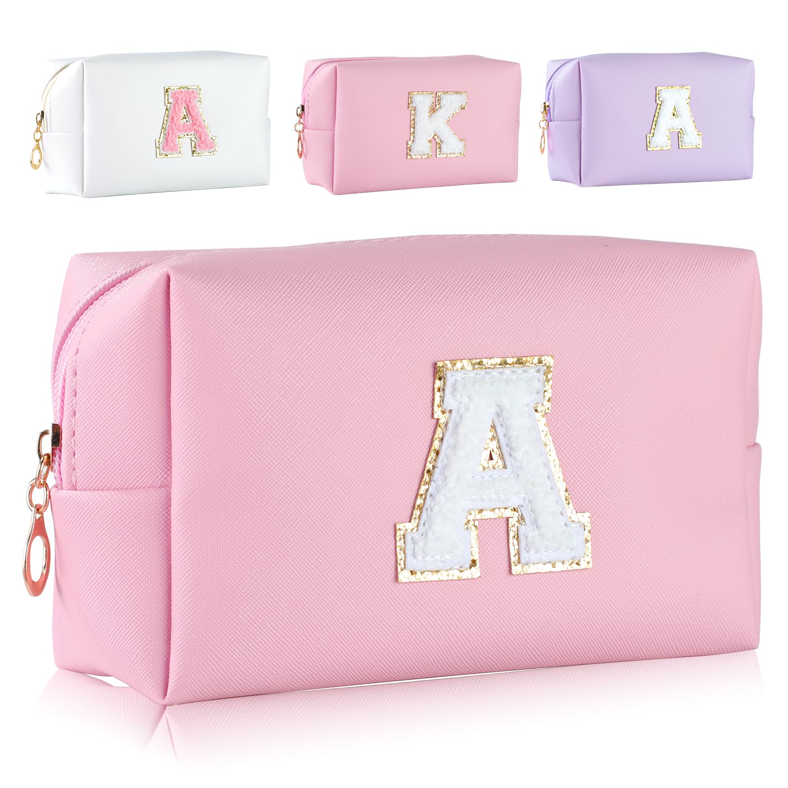MSQ Personalized Makeup Cosmetic Bag for Women Gift Large Capacity Cosmetic Bag Makeup Organiser Toiletry Bag
