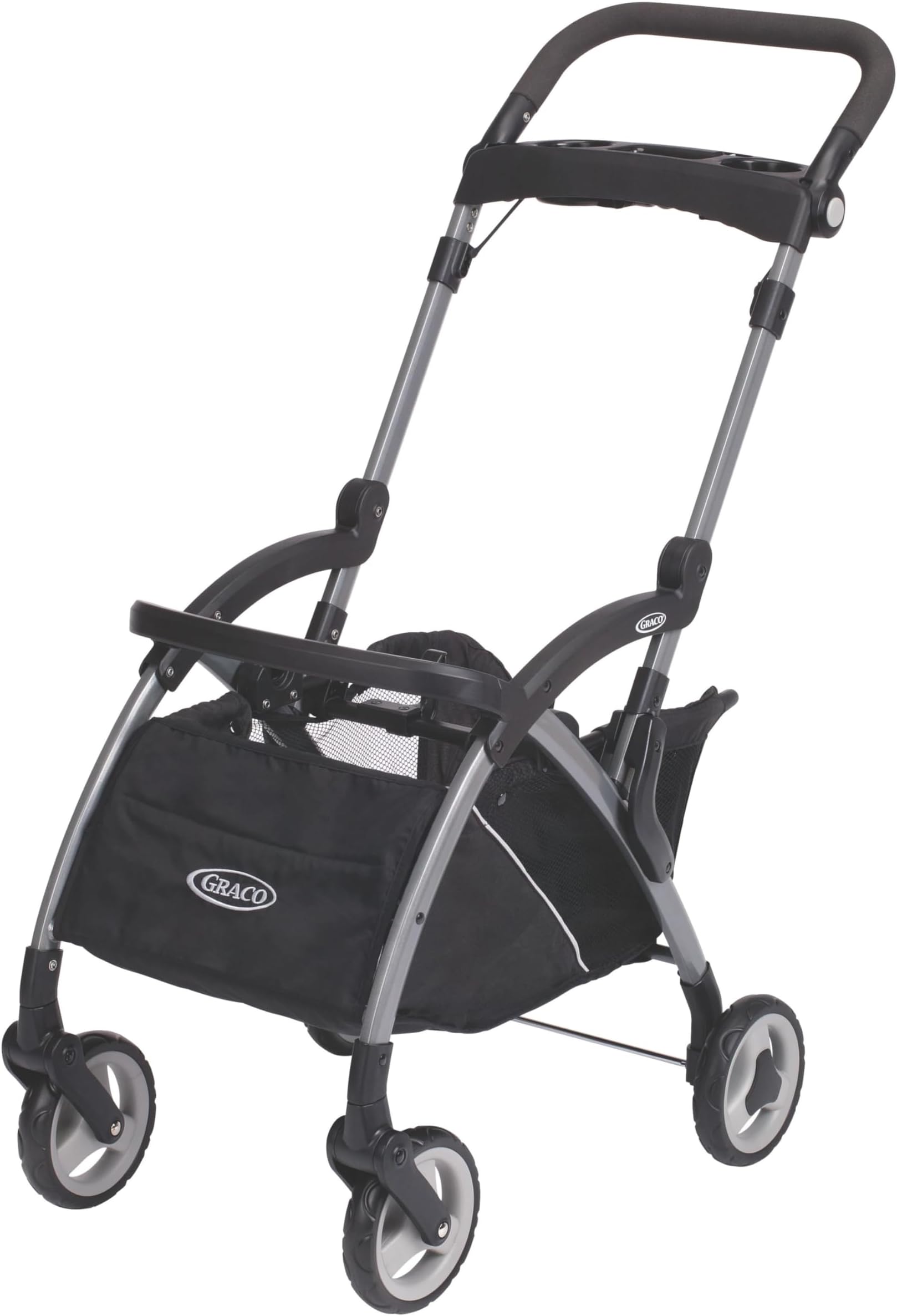 Graco SnugRider Elite Car Seat Carrier, Lightweight Frame, Travel Stroller Accepts any Graco Infant Car Seat, Black