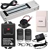Access Control System Kit with 1200lbs UL Listed Magnetic Lock Exit Button WiFi Remote & Buzzer Controlled by Smartphone