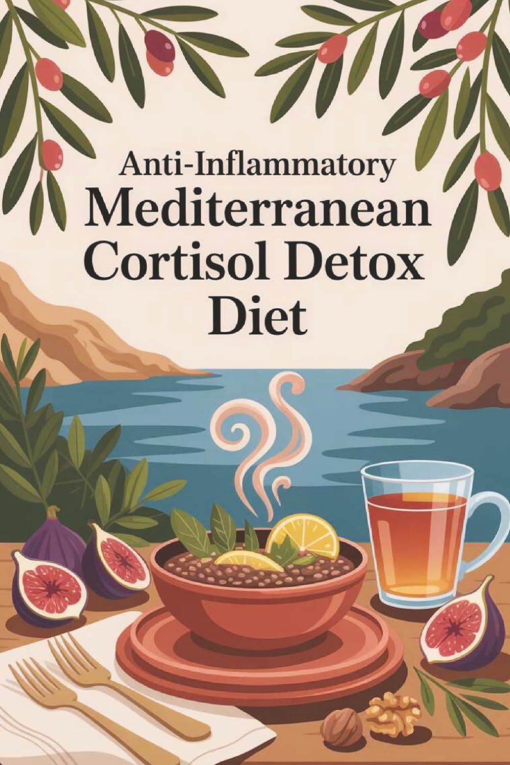 Anti Inflammatory Mediterranean Cortisol Detox Diet: Mediterranean flavors and stress-reducing science for holistic health