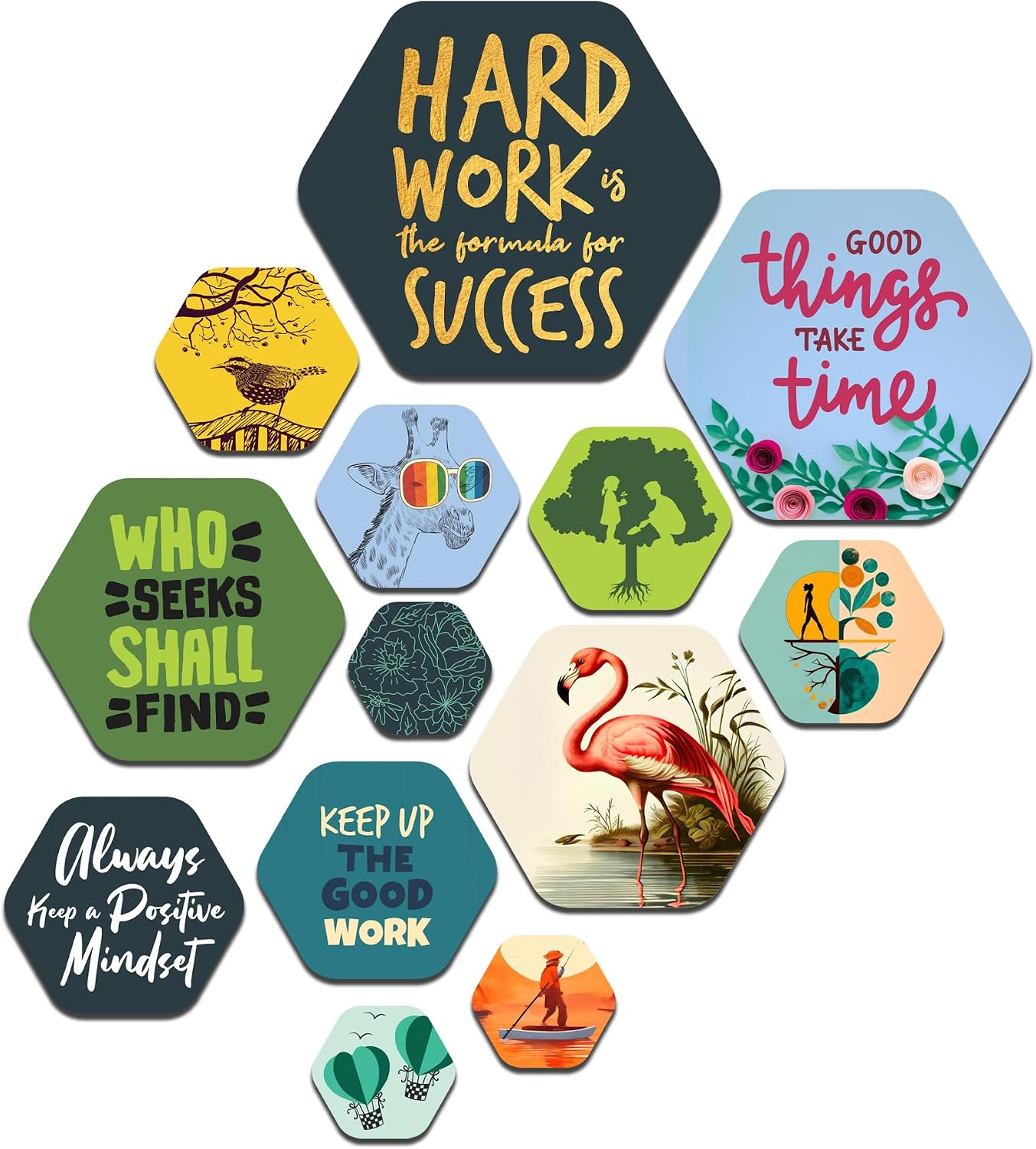 Decor Smart Funny Wooden Wall Art | Living Room Decoration | Quirky Cartoon Accent | Home Decor Decorative Artwork | Cute Animal Panda Astronaut Wall Hanging | Playful Humor Sticker Panel (WPS_220)