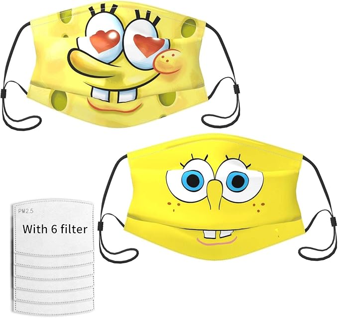 Siuwud Cartoons Face Mask for Kids Face Masks Comfortable