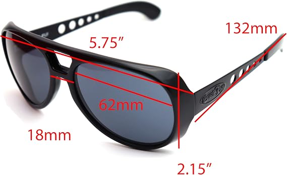 black flys Sunglasses King Fly