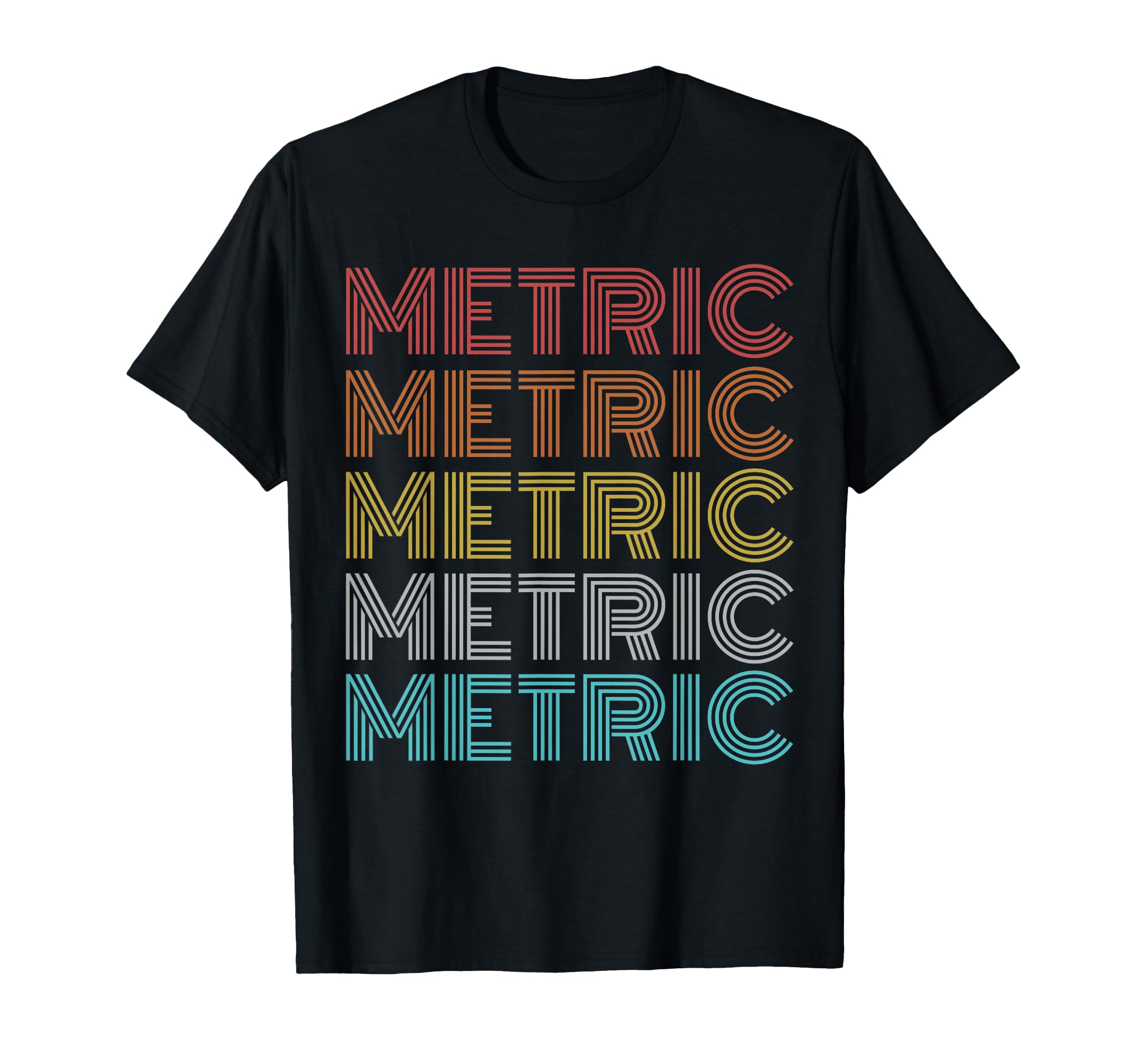 Retro Vintage Metric T-Shirt