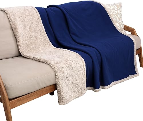 Miniatura 41 de Kritter Planet - Manta impermeable y a prueba de orina para perros grandes; manta suave, reversible y a prueba de líquidos para proteger el sofá y