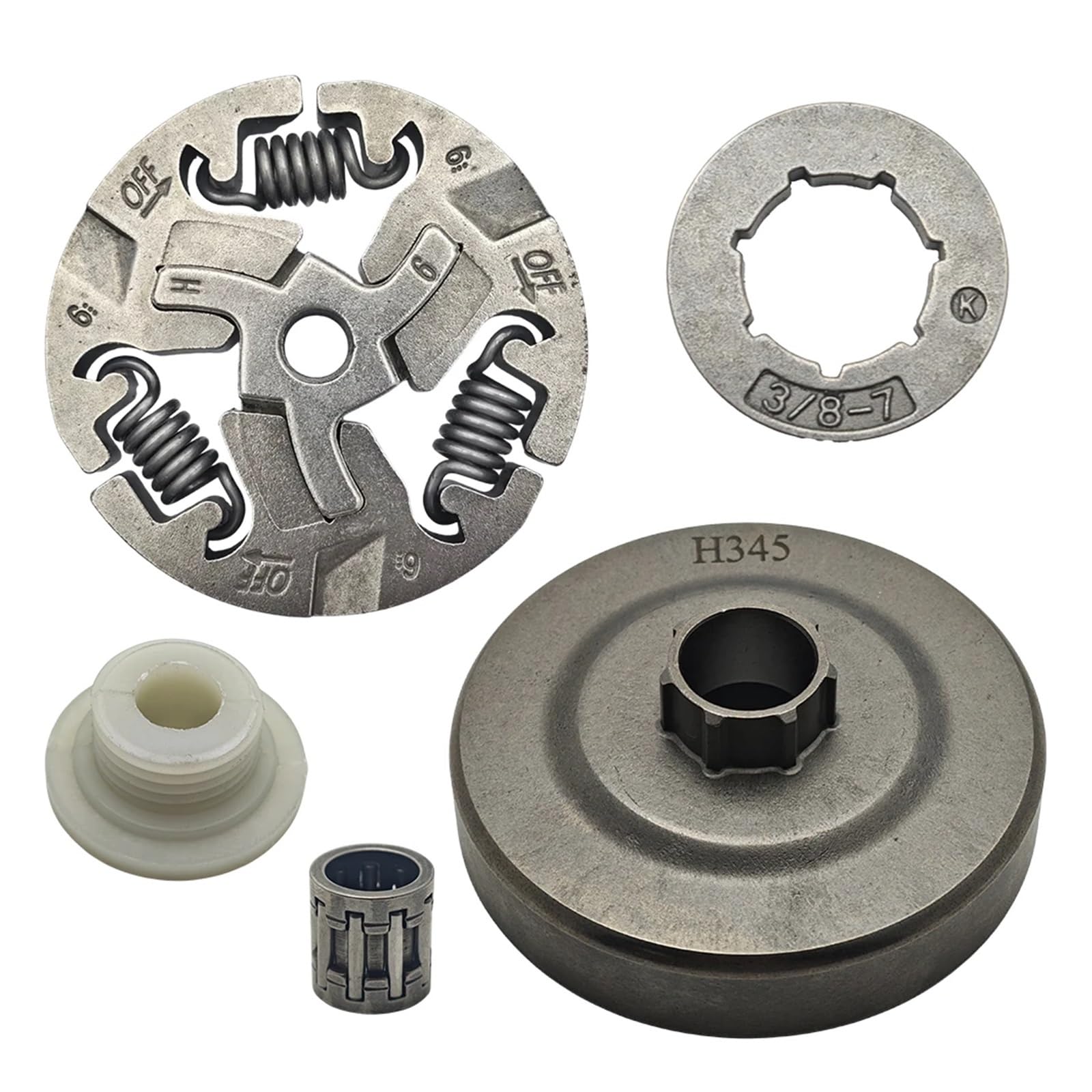 Kit Piñón Tambor Embrague 3/8" 7 Dientes