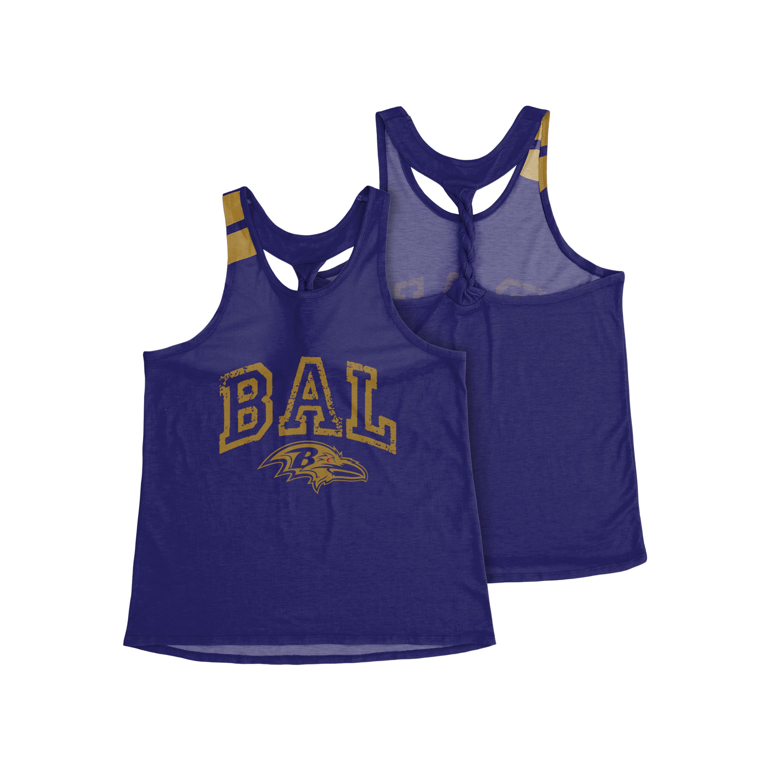 FOCO NFL Womens Team Twist Tank Top Shirt
