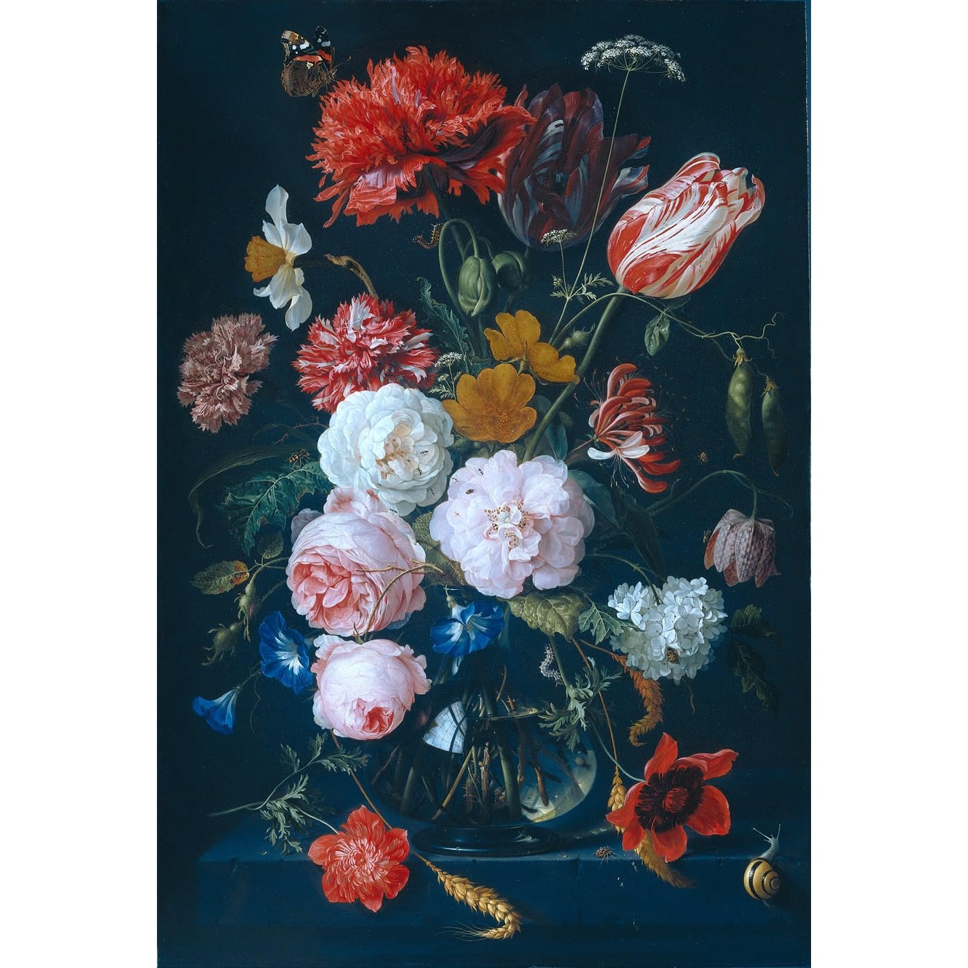 Impression d'art HD sur toile : chef-d'œuvre de musée Amsterdam 1683 - 2