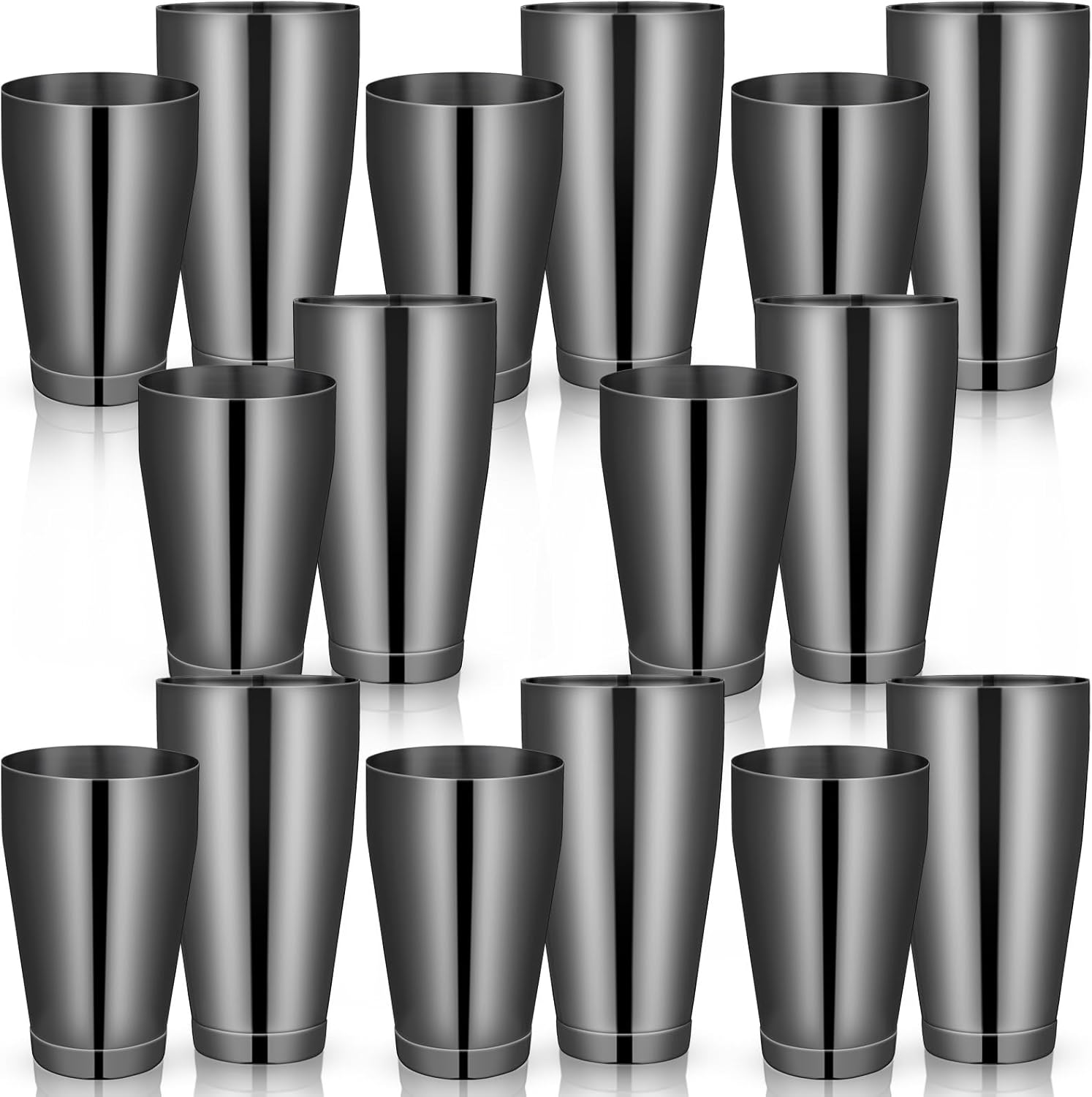 Dandat 16 Pcs Cocktail Shakers Professional Bar Shaker