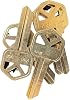 5-Pack KW1 Key Blanks – Compatible with Kwikset Residential Locks – Replacement Keys