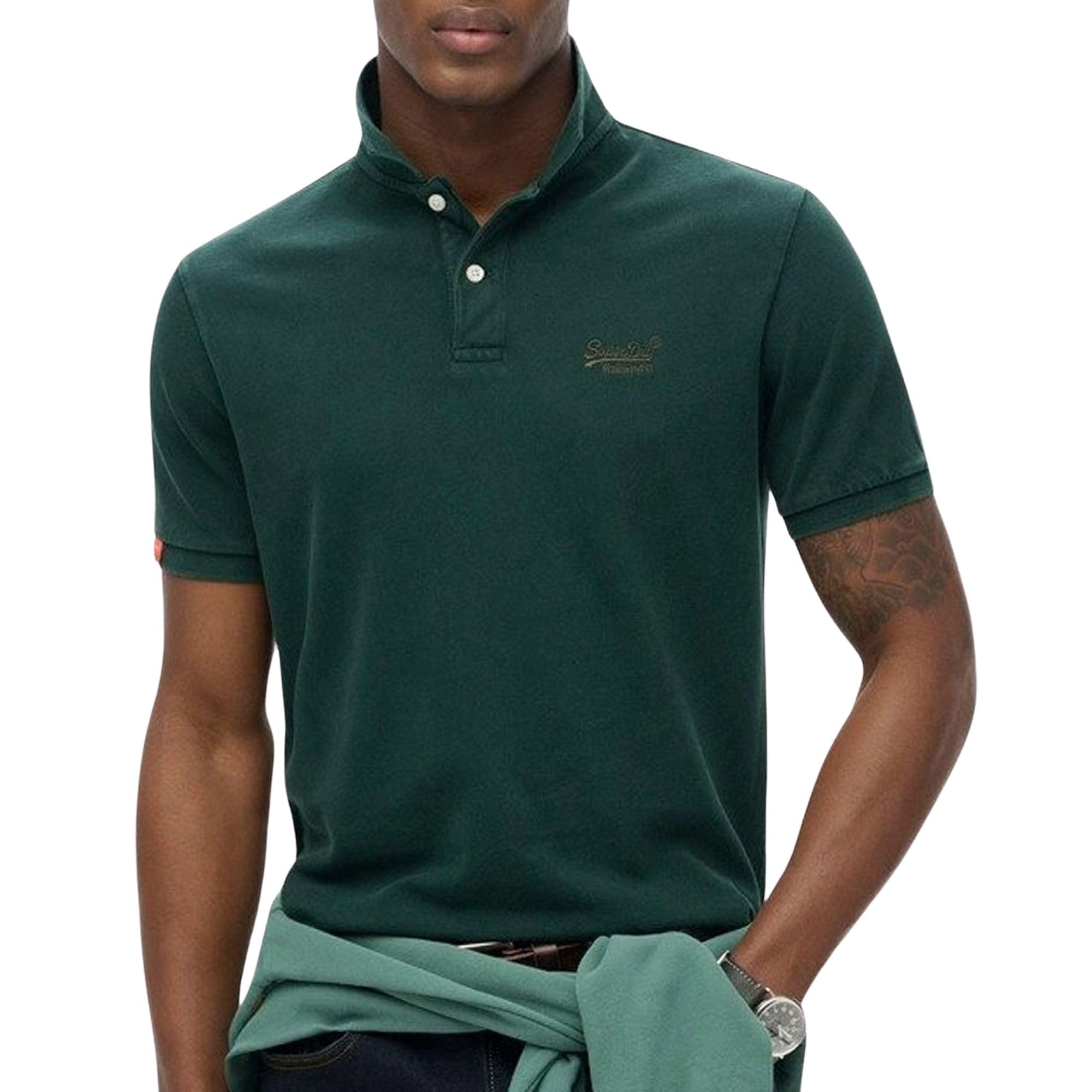 Superdry Vintage Destroy Polo Men - XXL