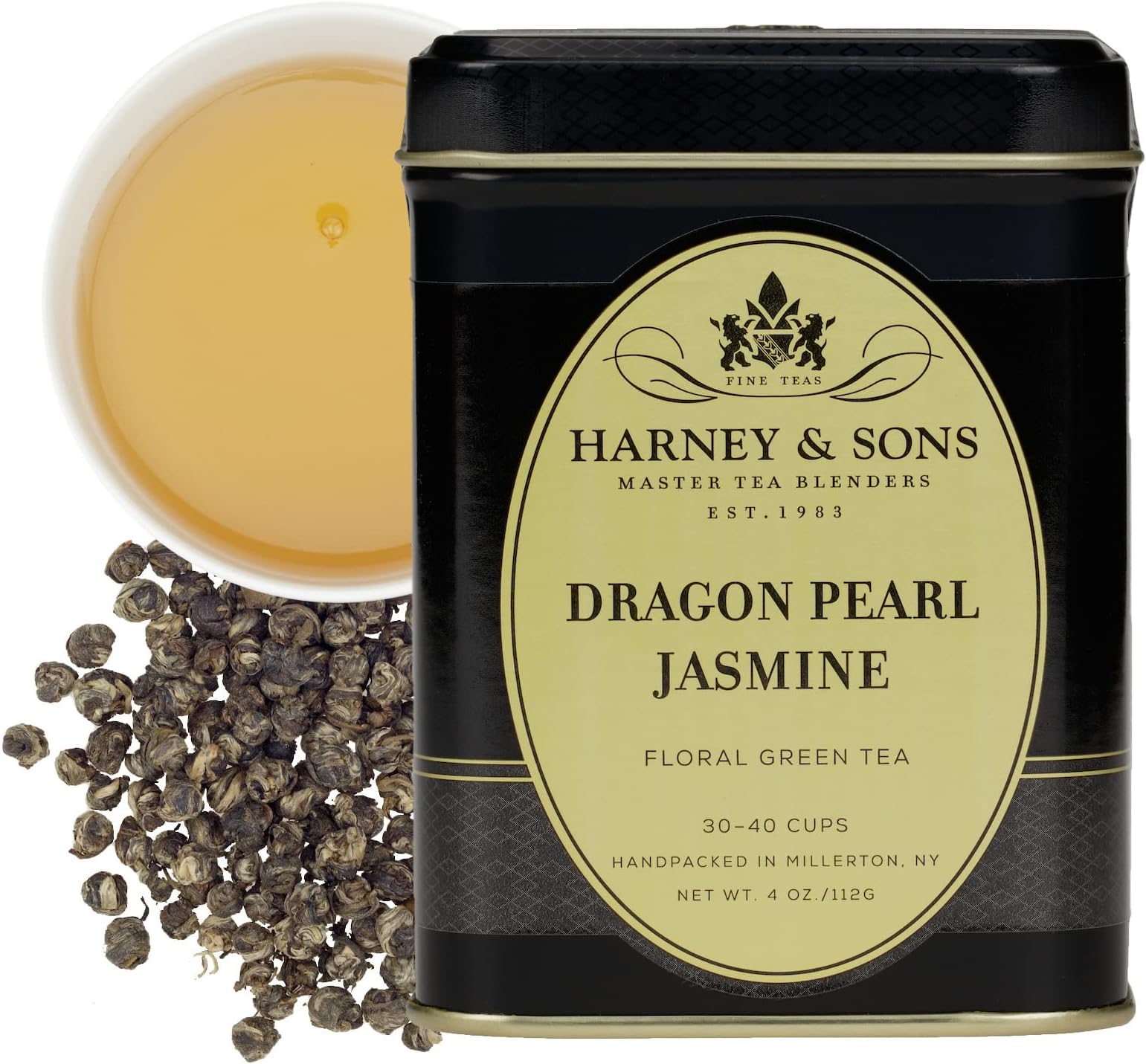 Dragon Pearl, Jasmine Tea, 4 oz