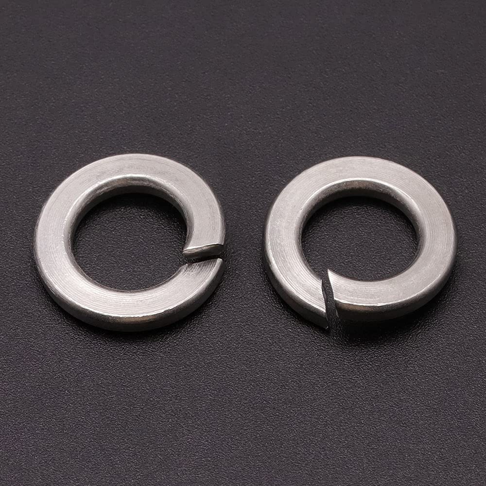 20 Pack 1/2 Inch ID Stainless Steel Lock Washers - 304 Grade Split Washer Assortment
