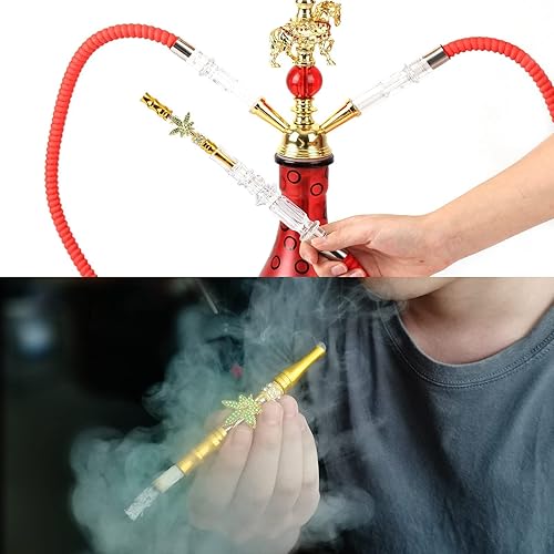 Miniatura 6 de Boquilla de puntas de cachimba, accesorios para cachimba, manguera de Shisha Nargila, boquilla de cigarrillos para mujer, boquillas de diamantes de