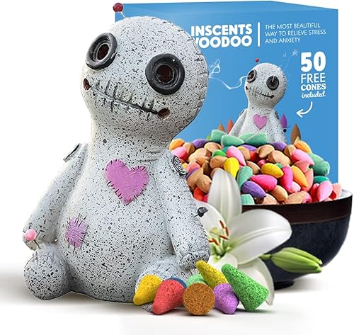 Miniatura 9 de Inscents Valley - Quemador de incienso de cerámica con diseño de reflujo, adorno para decoración del hogar, decoración de aromaterapia para spa,