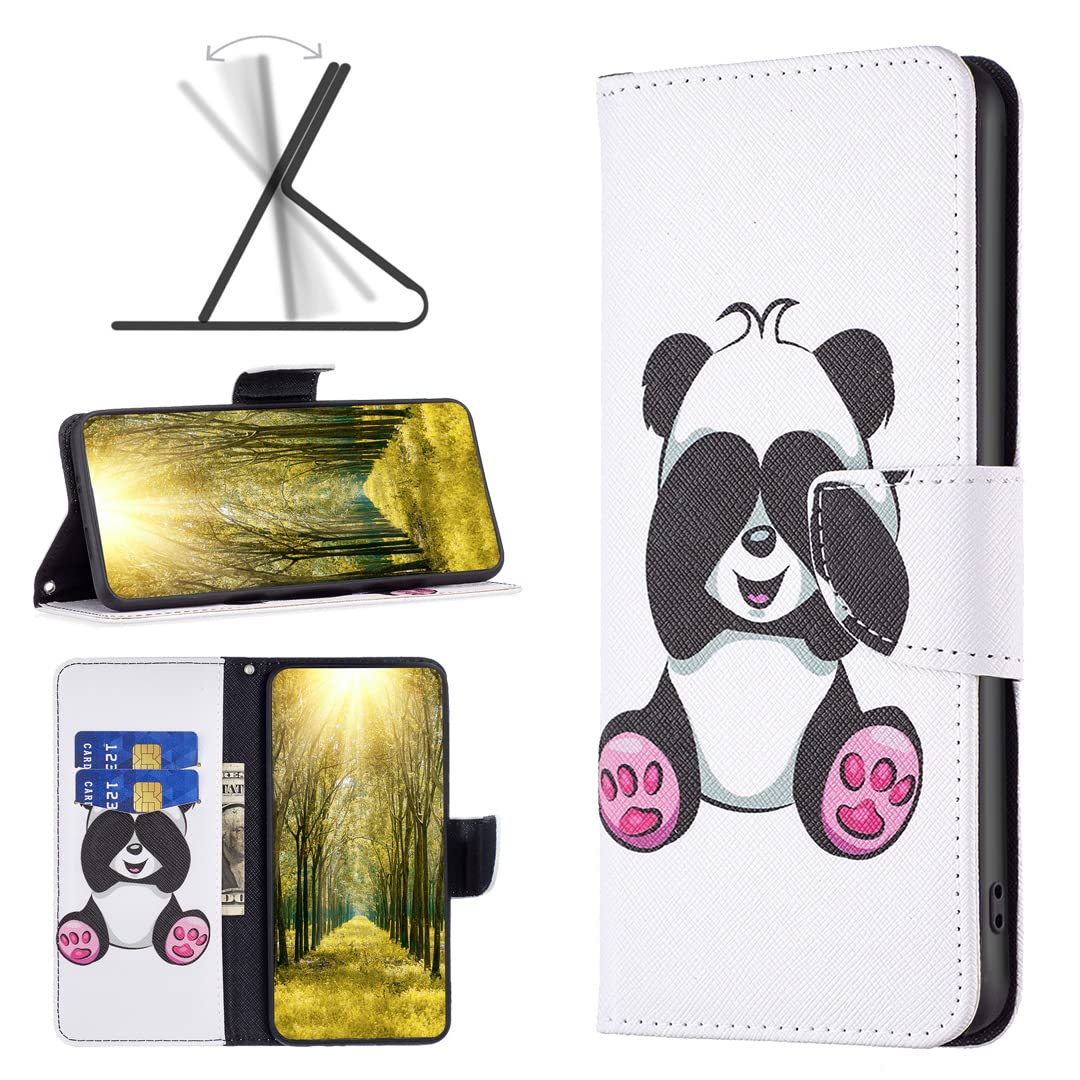 Custodia Flip Retro Redmi Note 9 Pro Custodia Portafoglio Flip Per Xiaomi Redmi Note 9 Pro, 9A, 9T, 8A E Altri - Design Retrò In Similpelle, Antiurto Custodia Pelle Sintetica