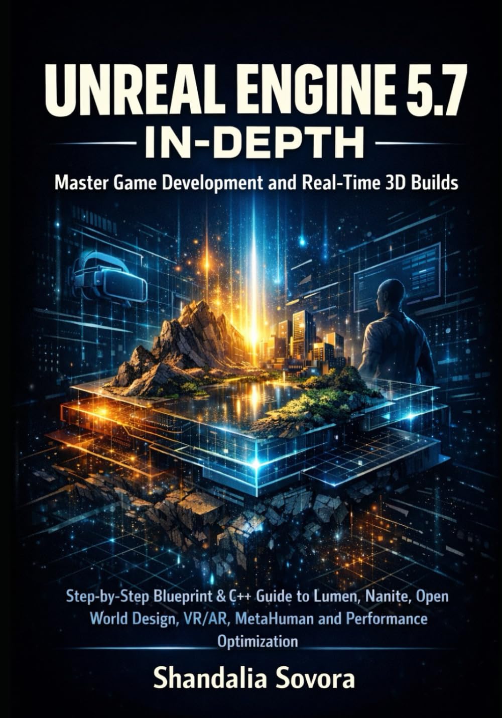 Unreal Engine 5.7 In-Depth: Master Game Development and Real-Time 3D Builds: Step-by-Step Blueprint & C++ Guide to Lumen, Nanite, Open World Design, VR/AR, MetaHuman and Performance Optimization