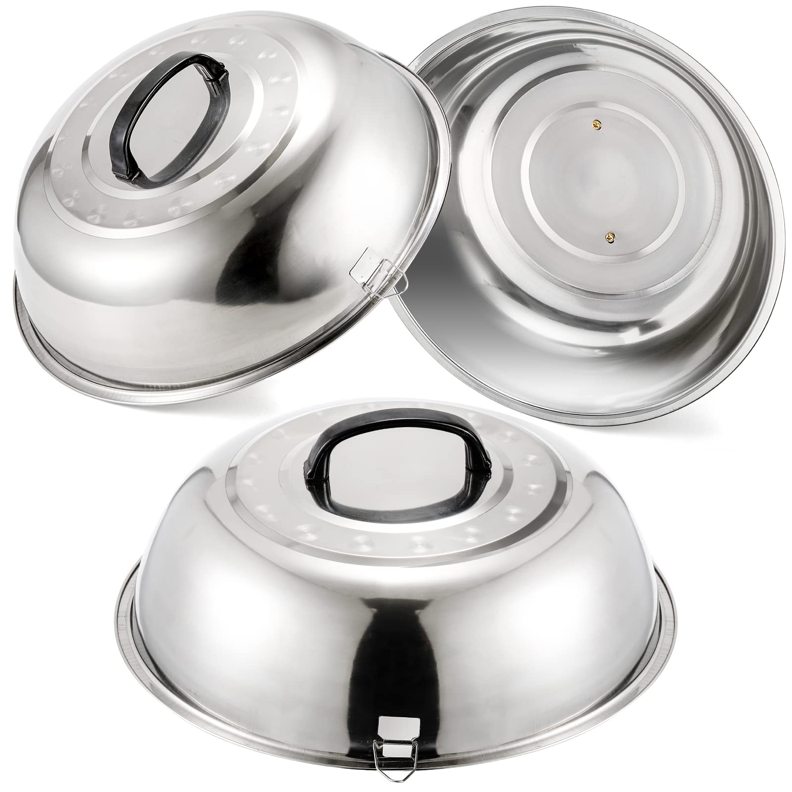 Amazon.co.jp: ZEAYEA チーズ溶解ドーム 3個セット 13インチ ラウンド