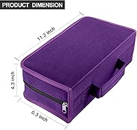 Vista 6 de Funda para DVD, estuche para CD/DVD con capacidad de 128, carpeta con función atril, para almacenamiento de DVD y CD, para el automóvil, el hogar