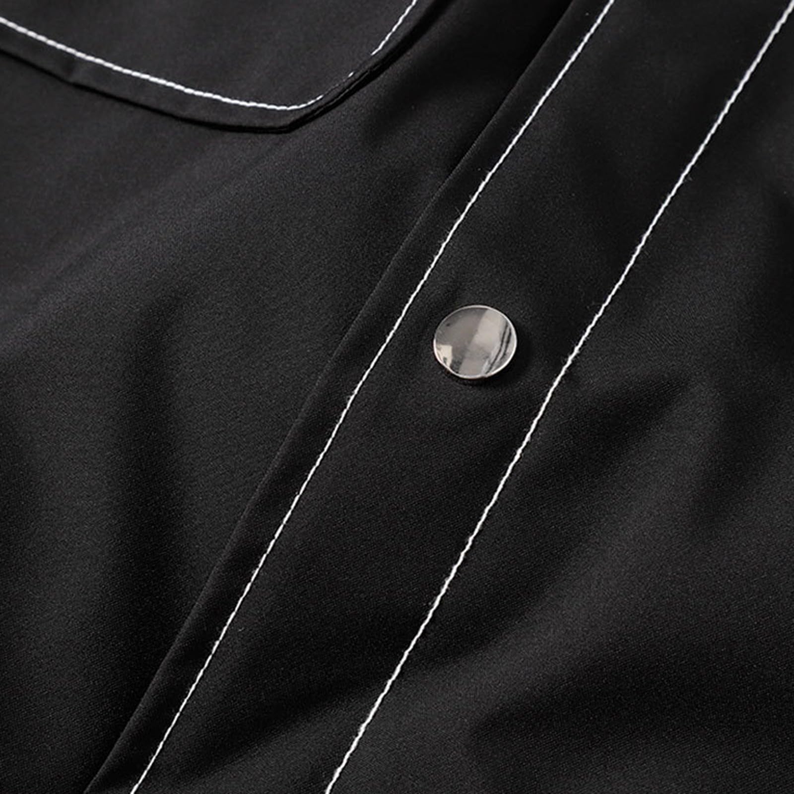 Giacca Casual da Uomo, da Lavoro, con Colletto Oversize, Resistente e alla Moda, per l'uso Quotidiano, Comoda e Ampia.