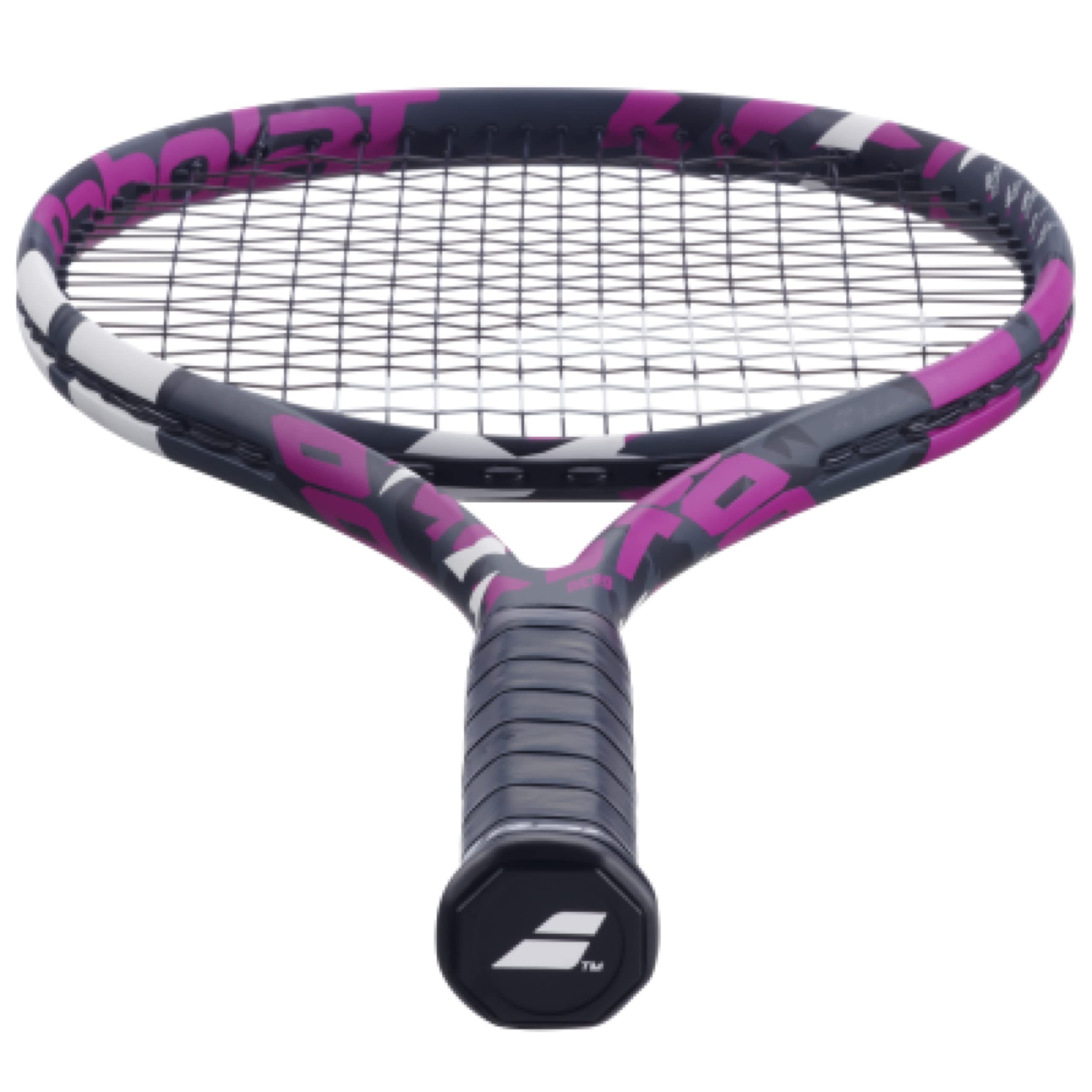 Babolat - Tennisschläger für Erwachsene Boost Aero Pink - Leichter Schläger für Damen - Besaitet und Rahmen aus Graphit für Leichtigkeit und Power beim Spielen - Größe 3 - Farbe: Grau/Pink