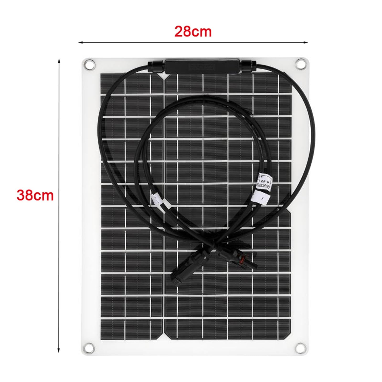 łAdowarka Z Panelem SłOnecznym Panel słoneczny Sun Power Bank ogniw słonecznych z osłoną złącza Kontroler słoneczny IP65 do telefonu Ładowarka do łodzi RV(300W Solar panel)