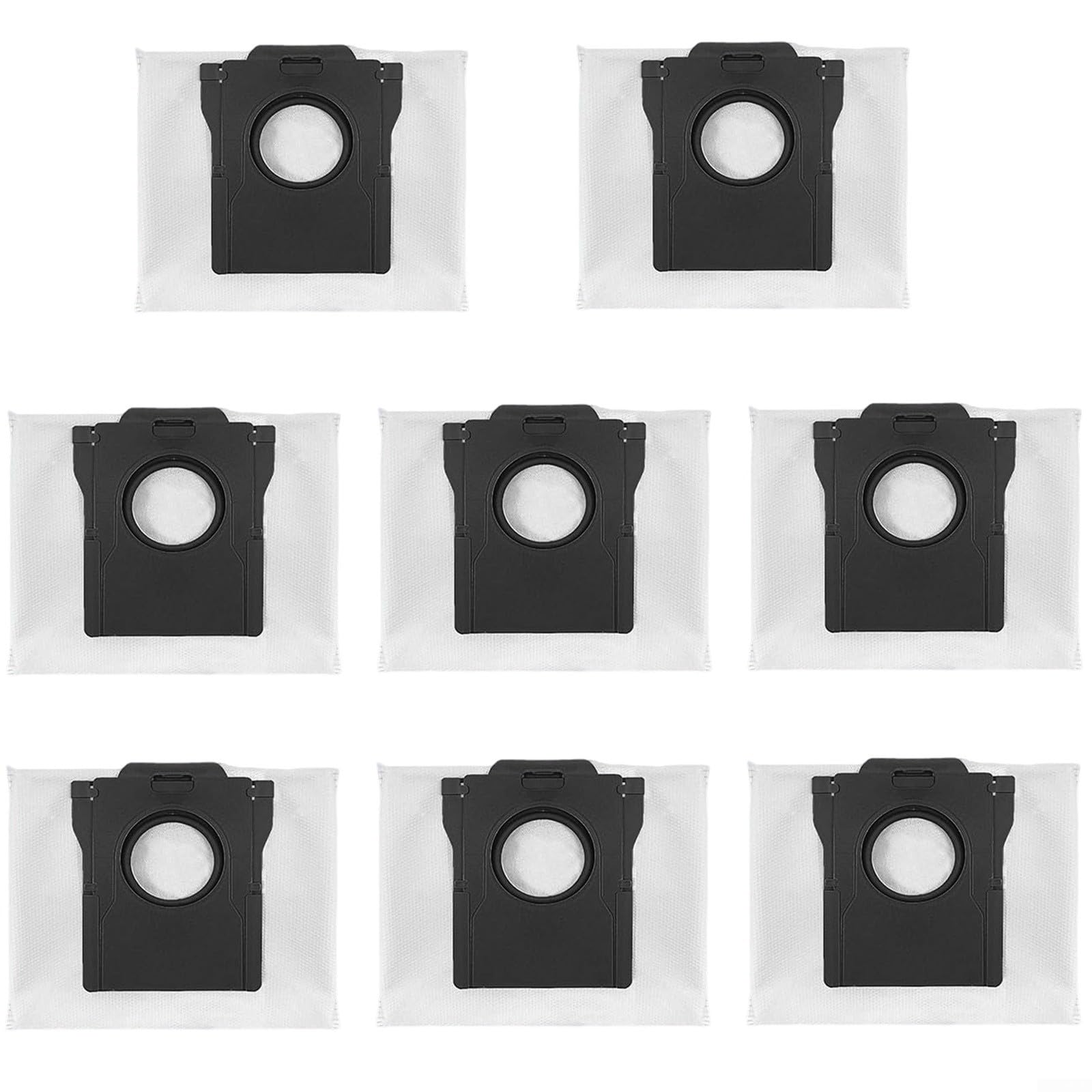 Lot de 20 sacs d'aspirateur de rechange pour aspirateur robot Dreame D20 Plus, grande capacité, station de vidange automatique, fibres Meltblown et tissu non tissé, capture 99,97 % de poussière fine