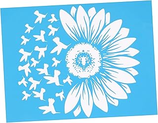 HOODANCOS Plantilla De Transferencia De 3 Hojas Reutilizable Para Practicar El Dibujo Infantil Impresión Hecha A Mano De Malla Lavable.