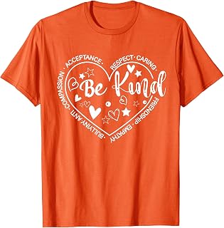 Unity Day No Bullying Orange Anti Bullying Teachers Kids T-Shirt