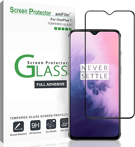 amFilm Vetro Temperato Pellicola Protettiva per OnePlus Copertura Totale  Curva 3D  Pellicola Protezione Schermo per OnePlus  Nero  amFilm Vetro Temperato Pellicola Protettiva per OnePlus Copertura Totale  Curva 3D  Pellicola Protezione Schermo per OnePlus  Nero