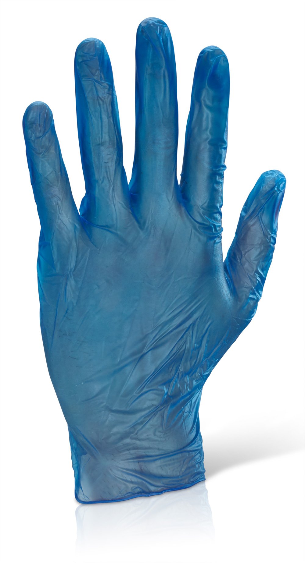 beeswift vdgbs click2000 vinyle Disp Gants Bleu Taille S