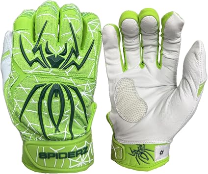 Spiderz 2024 Endite LTD Smooth Palm Adult Baseball/Softball Batting Gloves