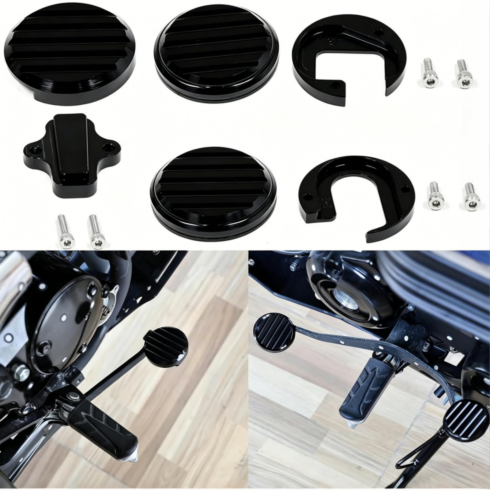 Amazon | ダックス125 右ブレーキペダルカバー DAX 125 バイク 左