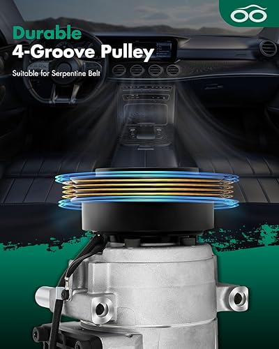 Miniatura 1465 de SCITOO CO 10739C - Compresor de CA compatible con Honda Element 2.4L 2003 2004 2005 2006 2007 2008 2009 2010 2011