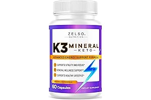 Advanced K3 Mineral Capsules: The Spark for Keto-Fueled Weight Loss and Energy