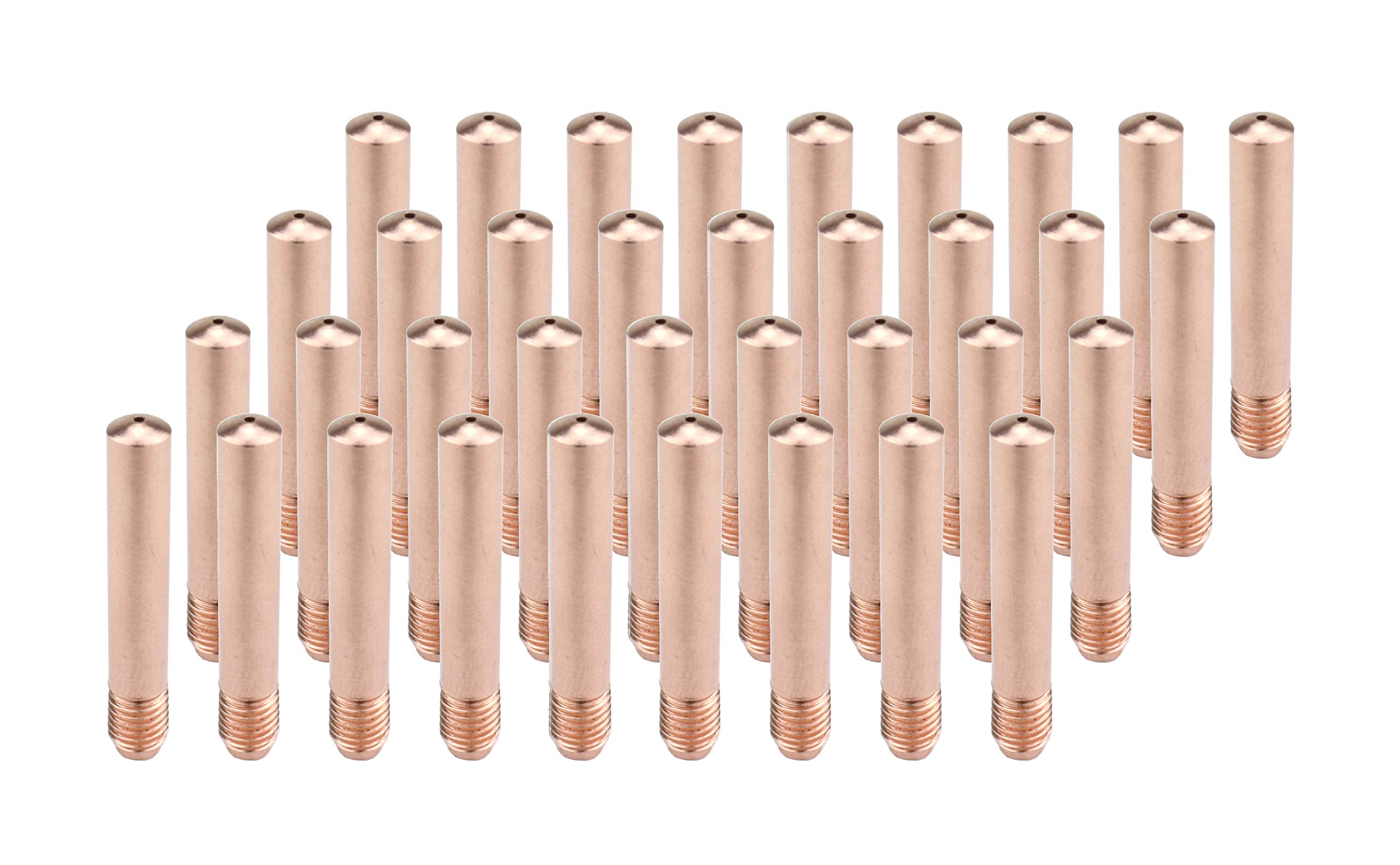 SÜA - Contact Tips - Compatible with Lincoln/Magnum 200 to 400 and Tweco #2 to #4 Guns - Size: 0.045'' (1.2 mm) - Model: 14-45 - (40 PACK)