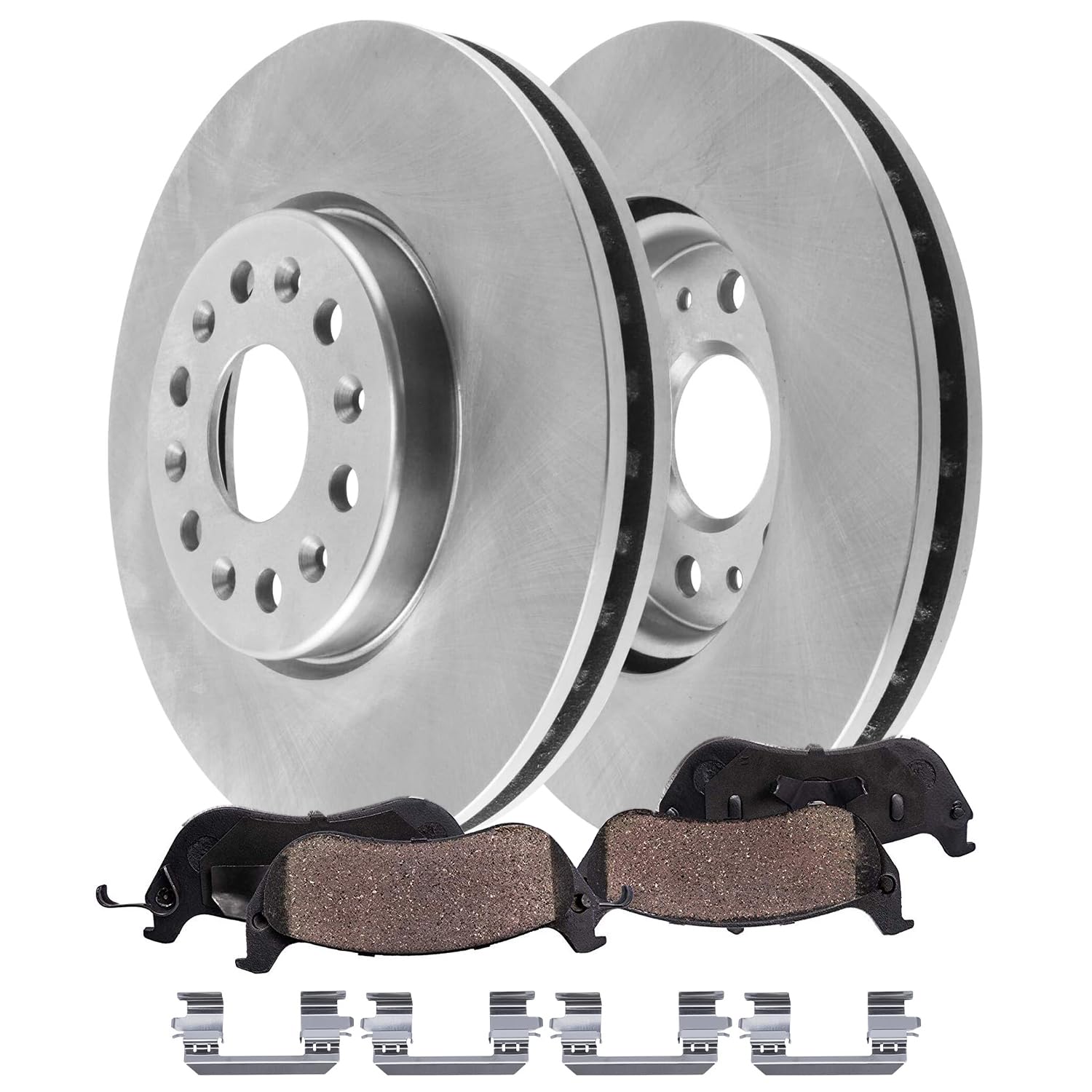 Detroit Axle - Front Brake Kit for 2017-2020 Cadillac XT5, 2020 XT6