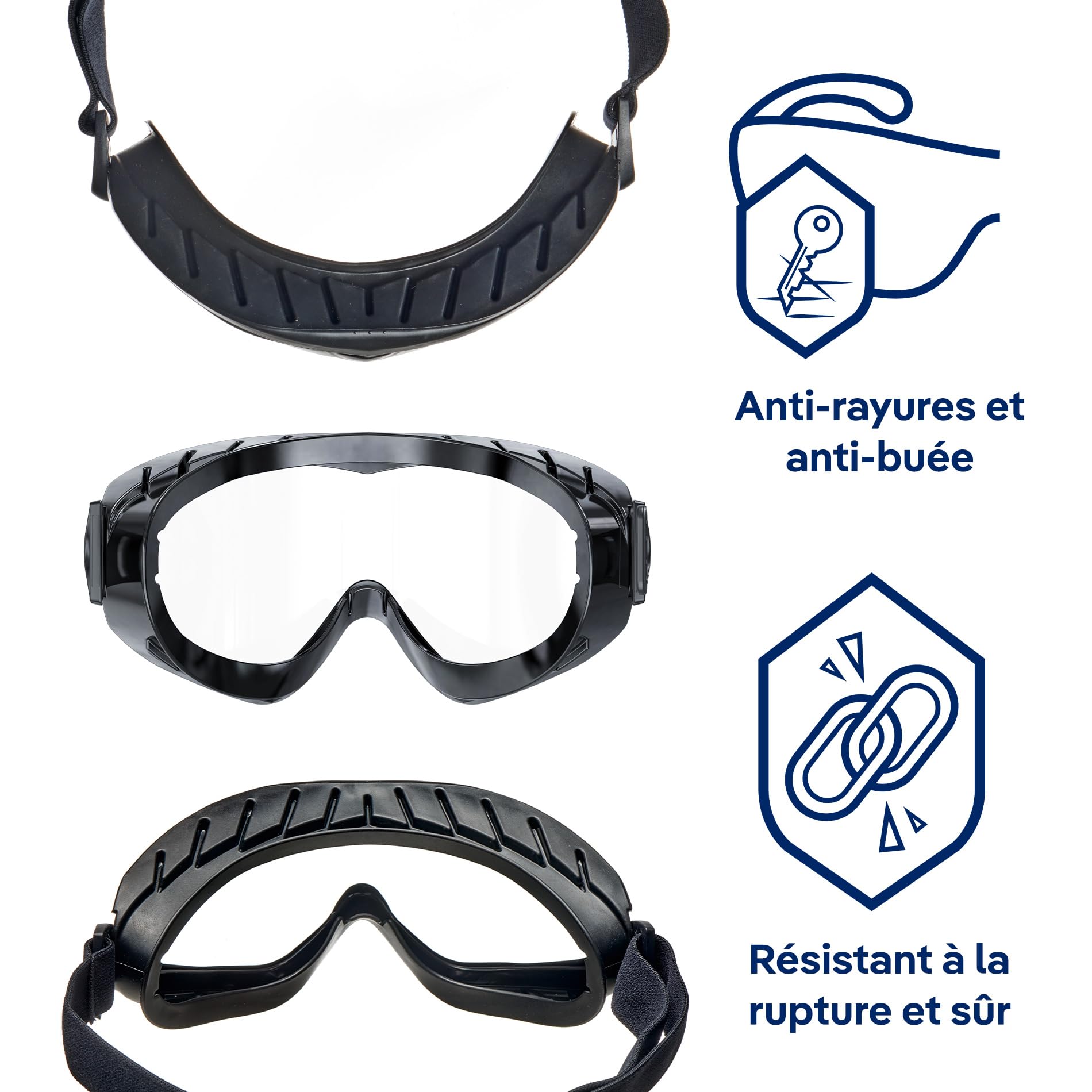 Image secondaire de Lunettes de Protection Dräger X-pect 4200 - Anti-Buée et Résistantes aux Rayures