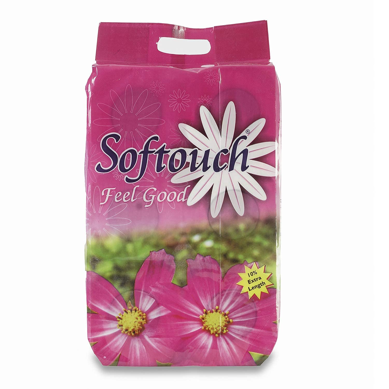 Softouch 2 Ply Toilet Paper Tissue Roll for Hotel, office, Hospital 120 Rolls (6 Rolls Per Packet) | Ultra Soft & Absorbent Bathroom Tissue Hotel Amenities and Accessories - Image 4 thumbnail