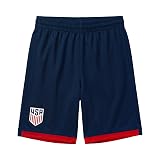 Icon Sports US Soccer Federation Ultimate Fan Pack: Shirt, Shorts & Socks 3-Piece Value Set - Unisex Kids - USF006UF Navy YL