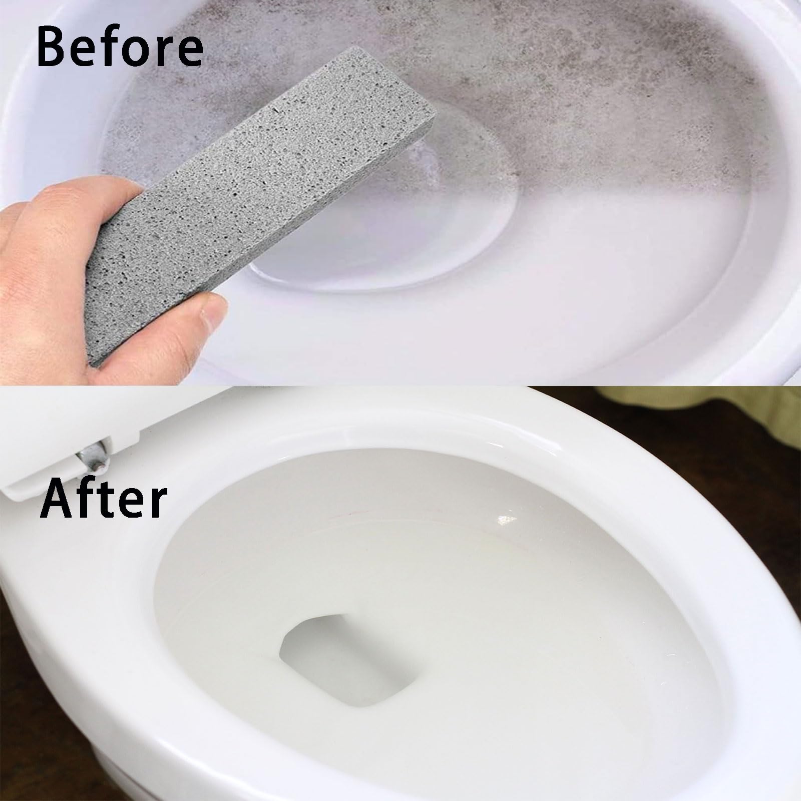 Pietra Pomice per WC, Pietra Pomice Pulizia, Cleaning Block WC, per La Pulizia di WC, Lavelli di Cucina, Piscine, Pareti Piastrellate, Griglie per Barbecue, 10 Pezzi, 15 x 3.5 x 2.5cm