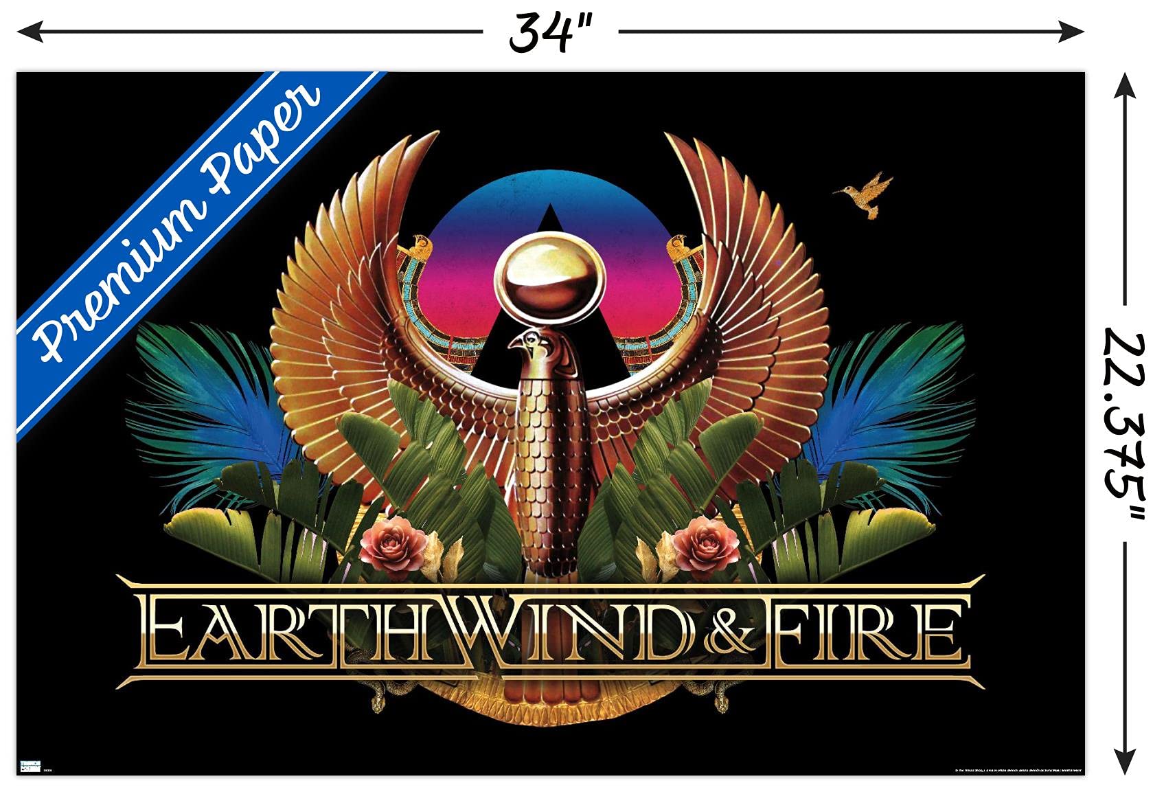 Amazon.co.jp: Trends International Earth Wind & Fireロゴ