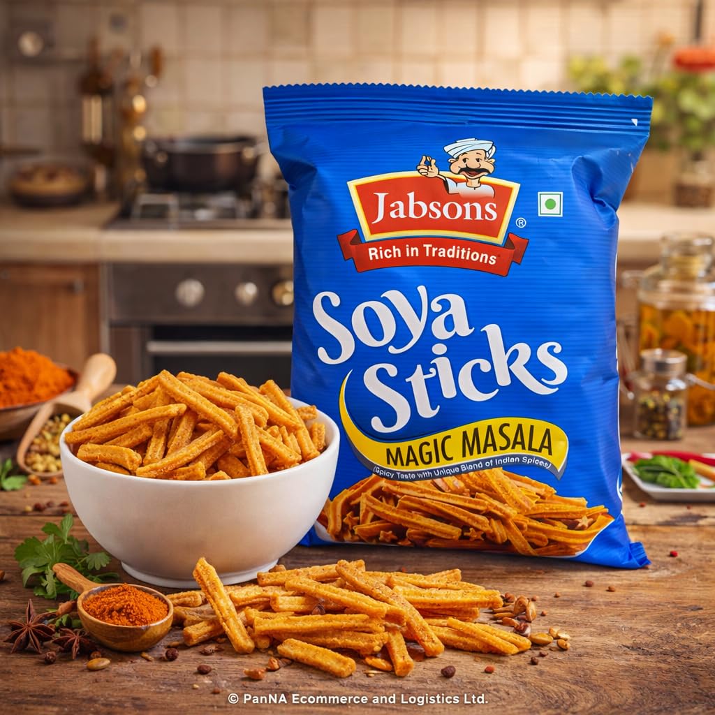 Amazon.com: Jabsons Soya Sticks - Magic Masala 180 gms