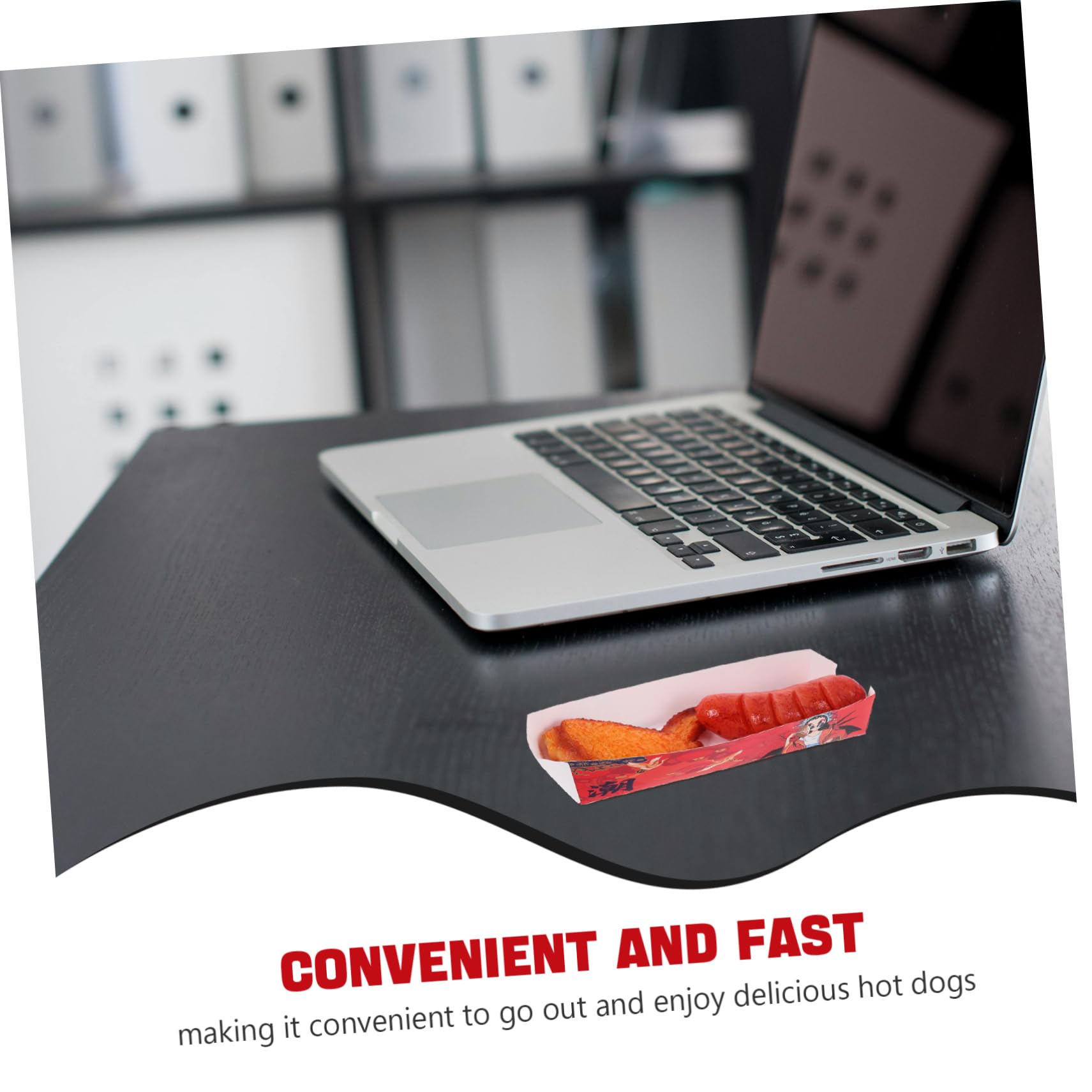 Boîte de Conservation Alimentaire en Papier Rouge, Lot de 100 Pièces, Design Polyvalent et Construction Robuste pour Barbecues et Fêtes en Plein Air