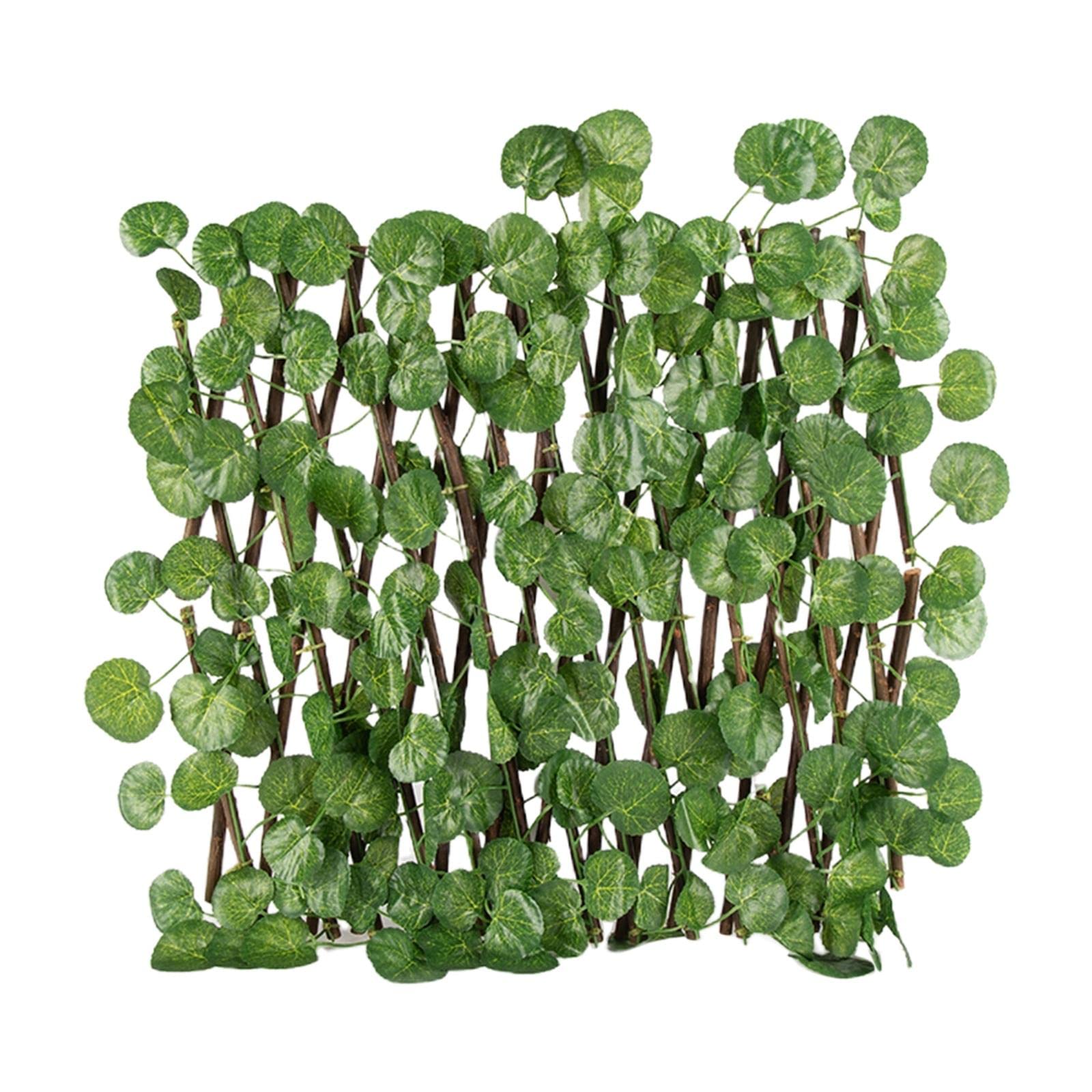 UJEAVETTE® Retractable Garden Fence Privacy Screen Outdoor Begonia Leaves-image-42