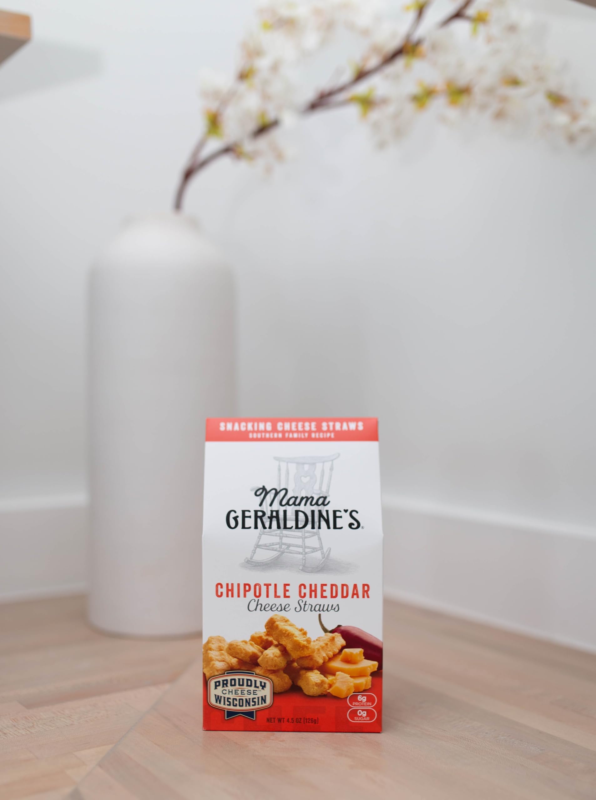 Chipotle Cheese Straws, 4.5 Ounce, 6 Pack