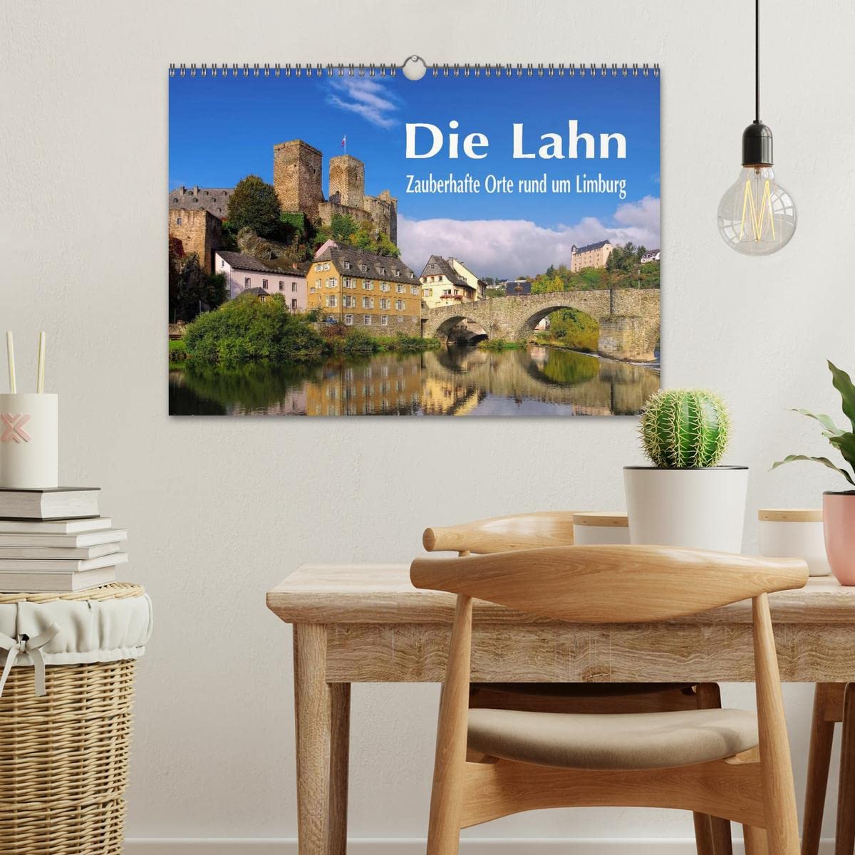 Die Lahn - Zauberhafte Orte rund um Limburg (Wandkalender 2026 DIN A3 quer), CALVENDO Monatskalender: Abwechslungsreiche Fotos aus dem Lahntal (CALVENDO Orte)