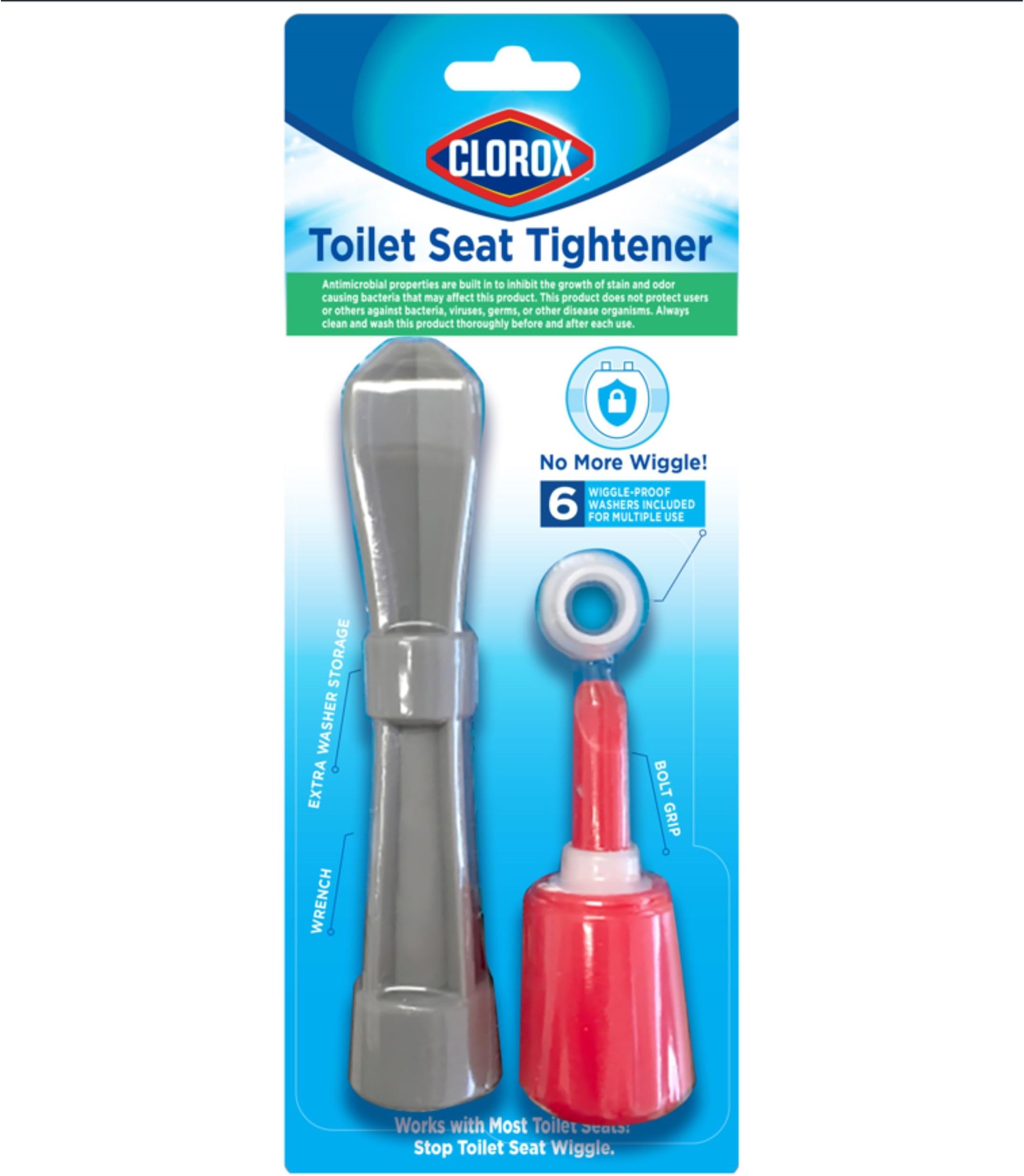 Clorox Toilet Seat Tightening Kit Tools & Home Improvement